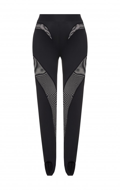 Легінси зі штрибками GEN 3 Чорні